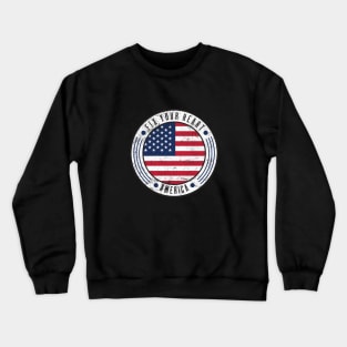 fix your heart america Crewneck Sweatshirt